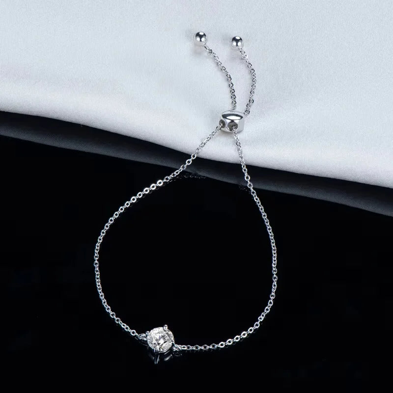 1 Carat Moissanite Bracelet