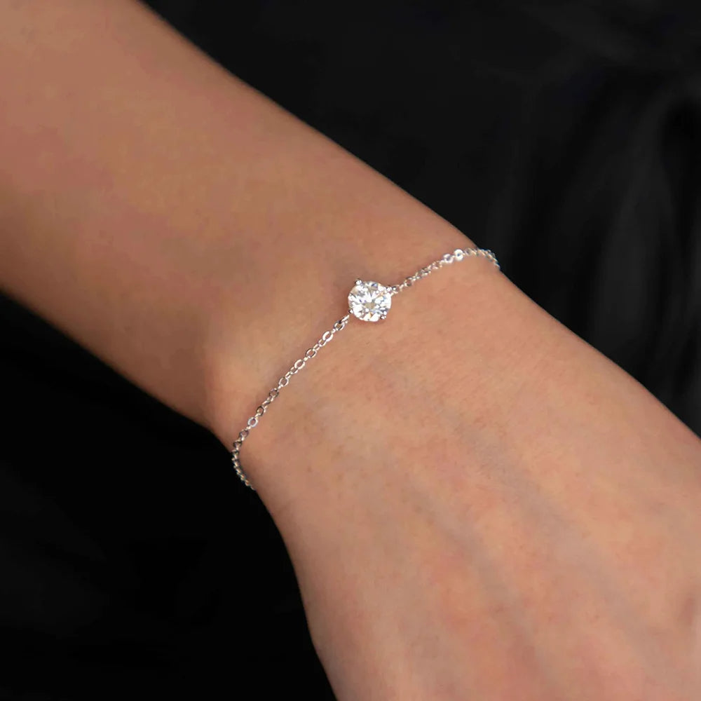 1 Carat Moissanite Bracelet