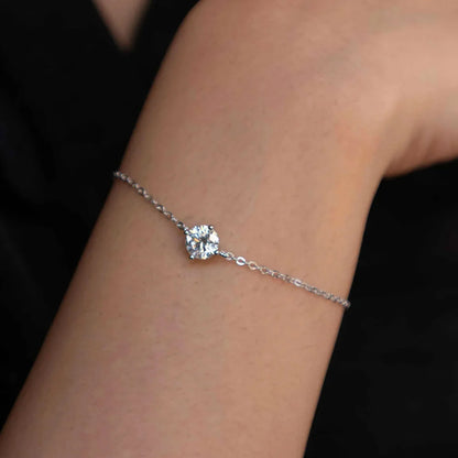 1 Carat Moissanite Bracelet